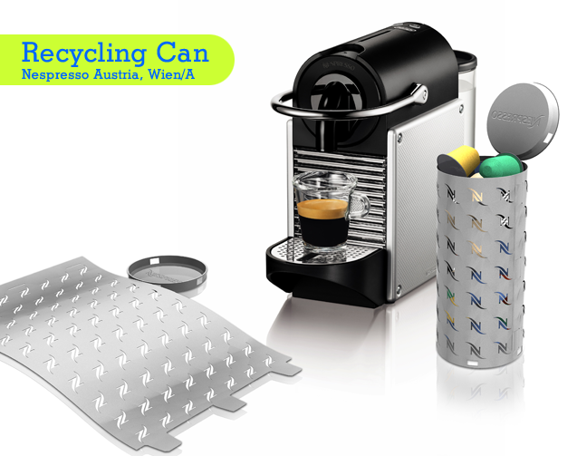 roDesignment RouvenHaas Nespresso Recycling Can